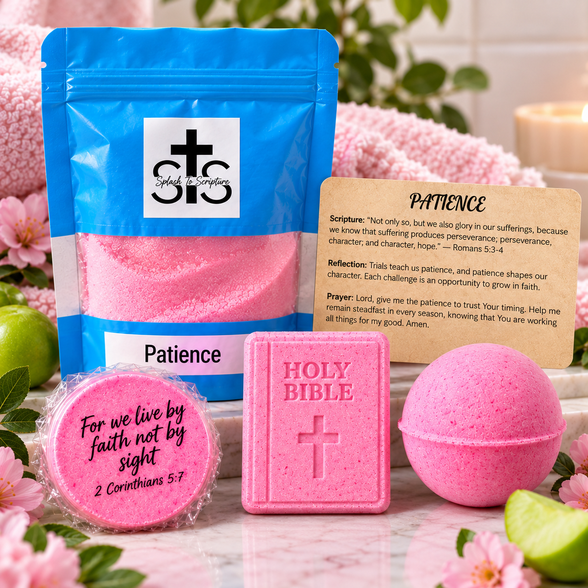 Patience Bath & Shower Bundle