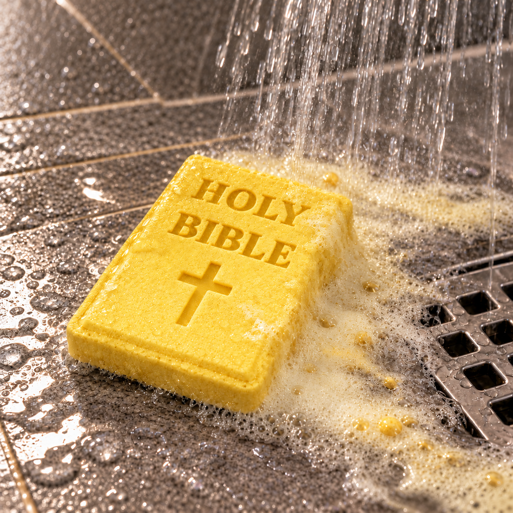 The Good News | 6-Piece Holy Bible Shower Steamer Set