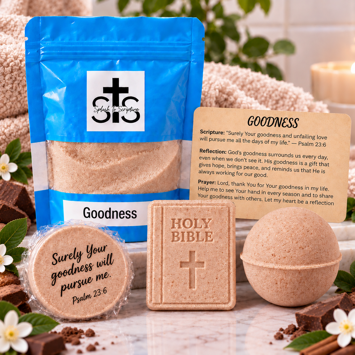Goodness Bath & Shower Bundle