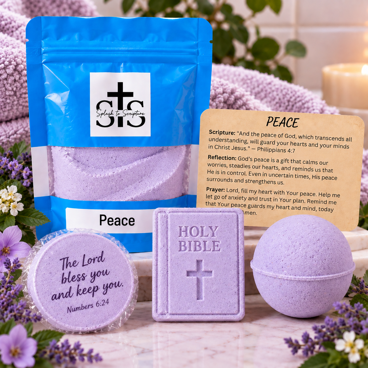 Peace - Bath & Shower Bundle