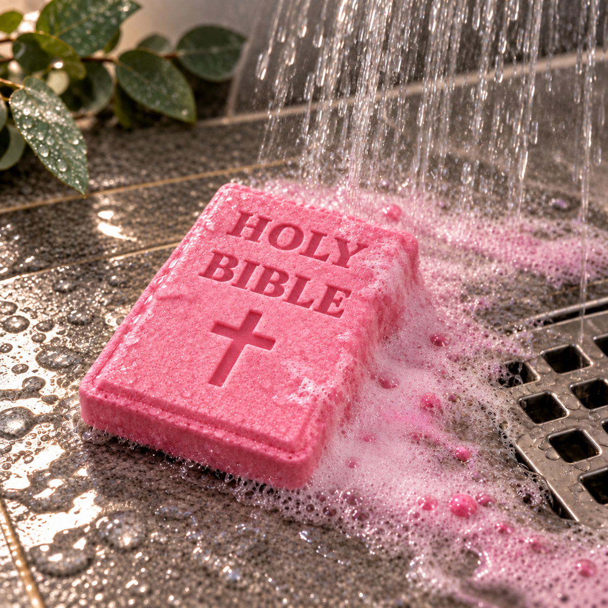 The Good News | 6-Piece Holy Bible Shower Steamer Set