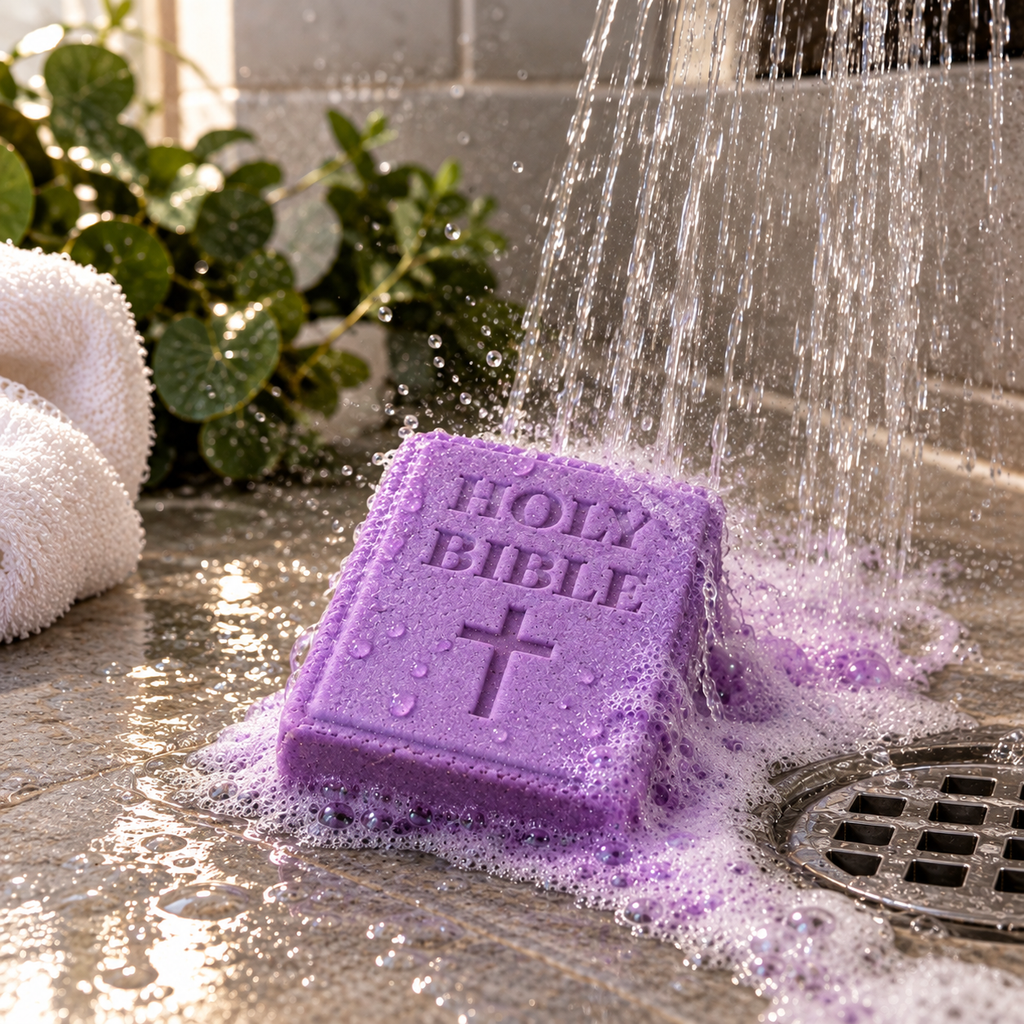 The Good News | 6-Piece Holy Bible Shower Steamer Set